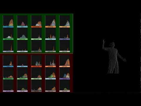 Detecting Gestures from the Motion of the Body in Relation to Itself