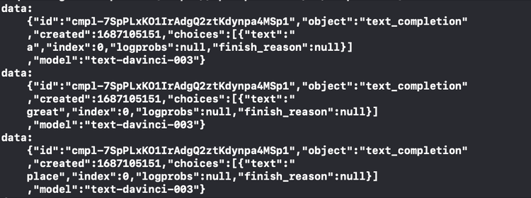 Streaming ChatGPT results to a view using Swift's AsyncSequence